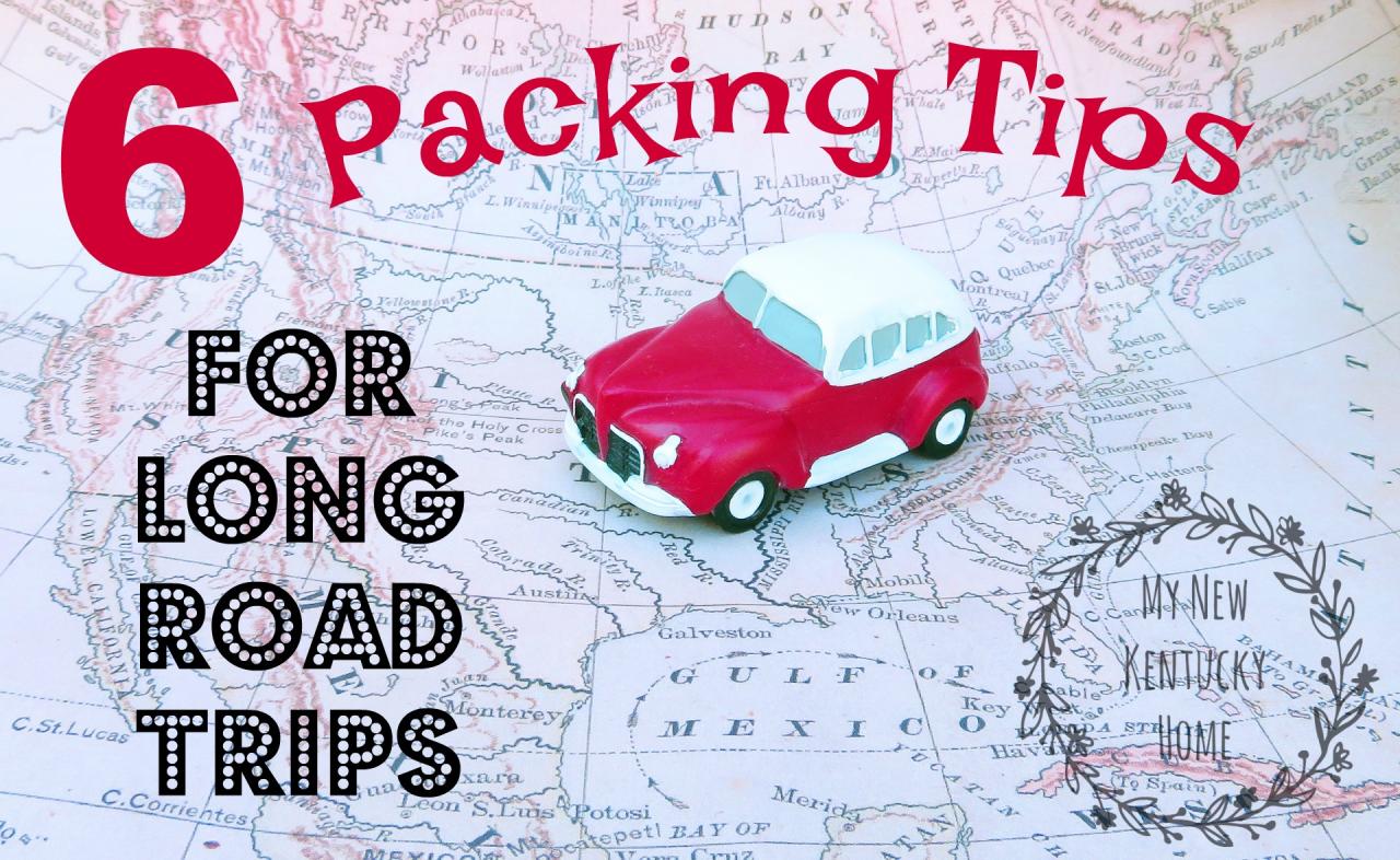 Tips For Packing Efficiently For Long Trips