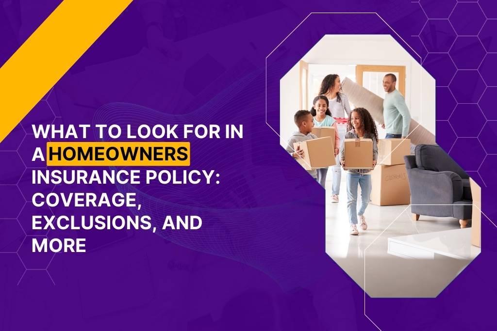 What types of coverage are included in homeowners insurance