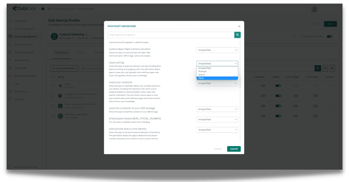 How to Manage App Permissions on Android Enterprise Devices How To Effectively Manage Mobile App Permissions And Settings