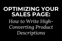 How To Enhance Product Descriptions For Higher Sales